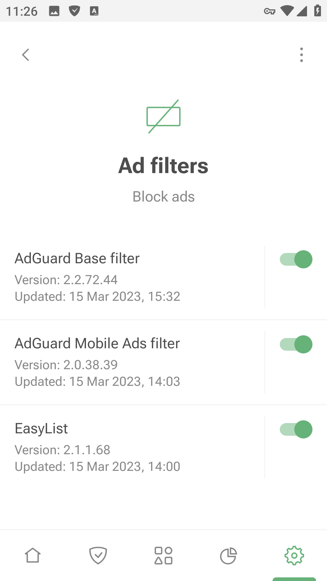 AdGuard Android ScreenShot 13