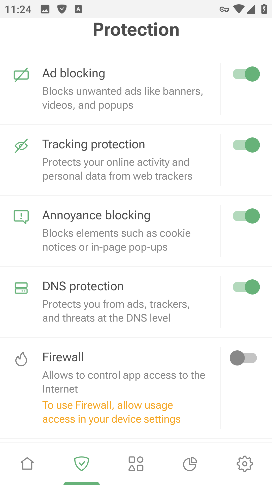 AdGuard Android ScreenShot 2