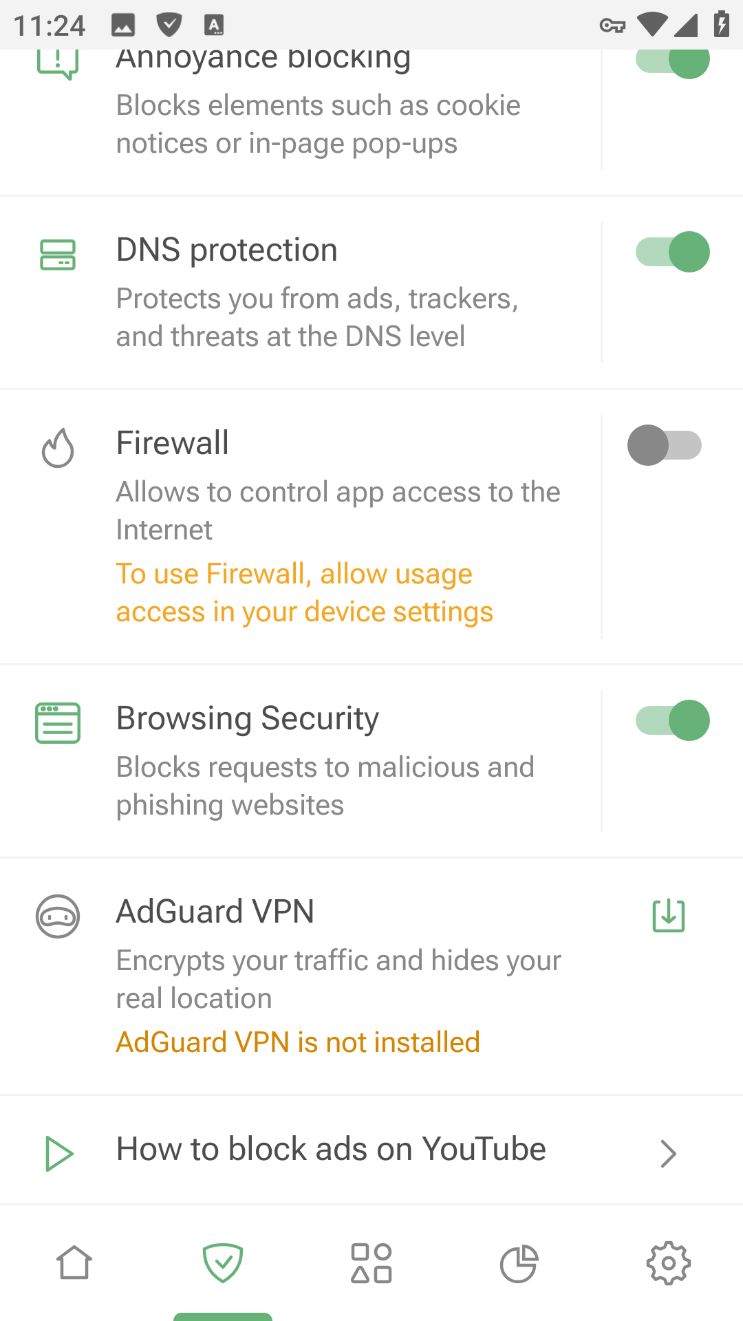 AdGuard Android ScreenShot 3